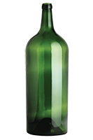 6L Claret/Bordeaux wine bottle, Antique Green - SPI-503 AG